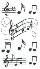 Music Sales Notes Notebook Black-White