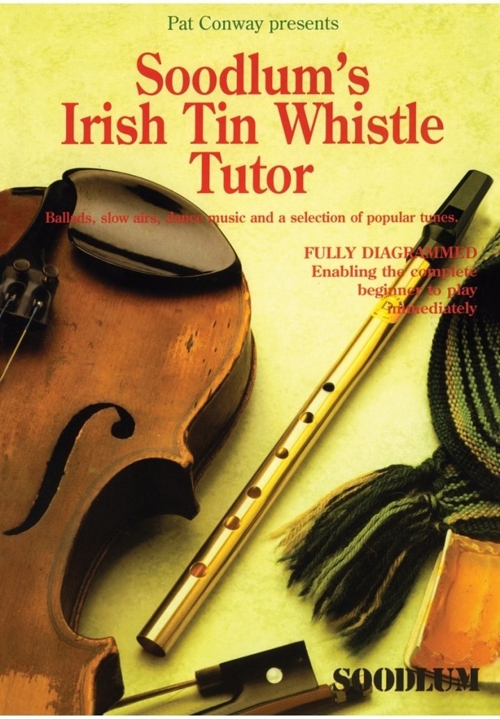 Nuty na instrumenty dęte Music Sales Soodlum's Irish Tinwhistle Nuty