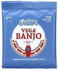 Banjosträngar Martin V730 Vega Banjo Banjosträngar
