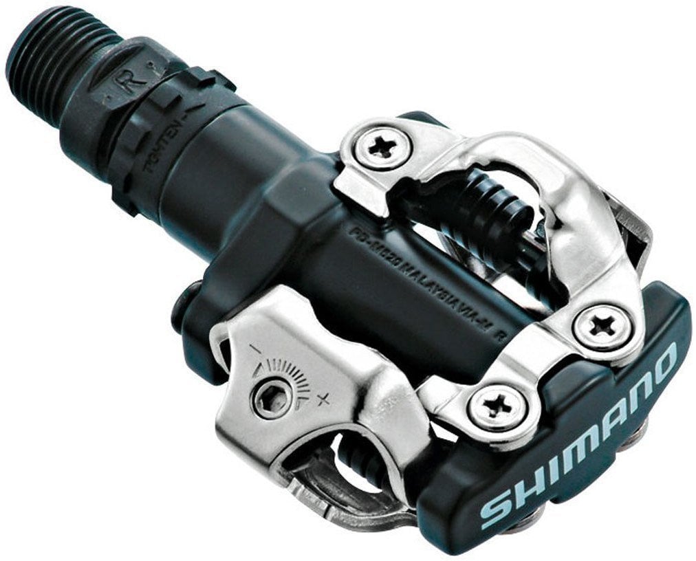 Pedale clipless Shimano PD-M520 Negru Pedală clip in