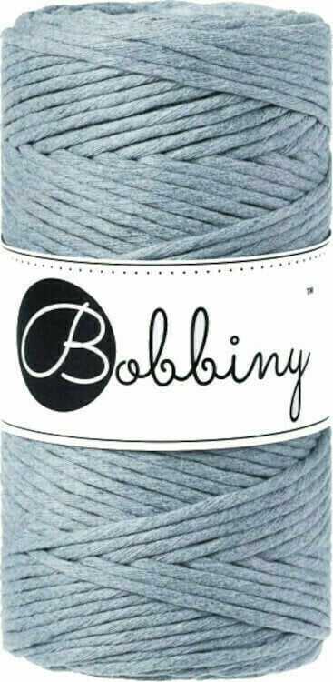 Șnur  Bobbiny Macrame Cord 3 mm 100 m Raw Denim Șnur 