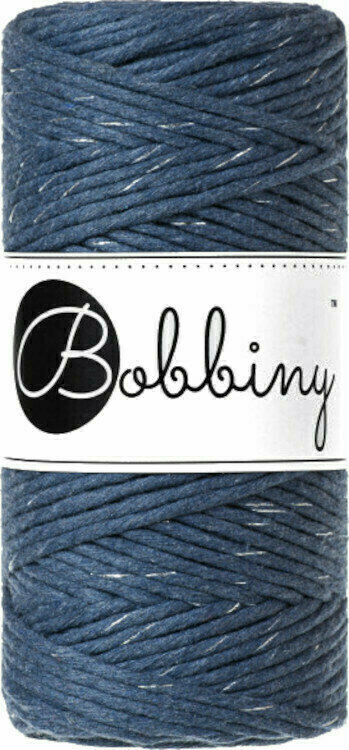 Bobbiny Macrame Cord 3 mm Silverly Jeans