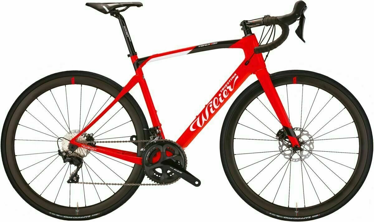 Racefiets Wilier Cento1NDR Shimano Ultegra RD-R8000 2x11 Red/Black L Shimano