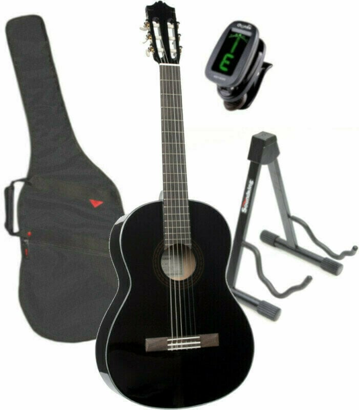 Klassieke gitaar Yamaha C40 SET 4/4 Gloss Black