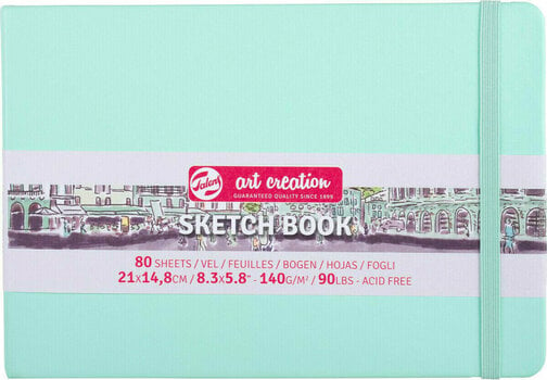 Carnet de croquis Talens Art Creation Sketchbook 21 x 15 cm 140 g Mint - 1