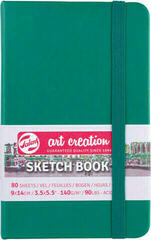 Skizzenbuch Talens Art Creation Sketchbook Skizzenbuch 9 x 14 cm 140 g Green