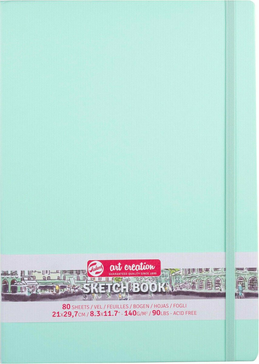 Skissbok Talens Art Creation Sketchbook 21 x 30 cm 140 g Mint