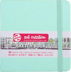 Skizzenbuch Talens Art Creation Sketchbook Skizzenbuch 12 x 12 cm 140 g Mint