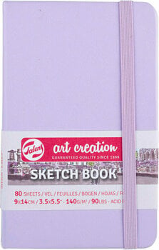 Talens Art Creation Sketchbook 9 x 14 cm 140 g Violet - Muziker