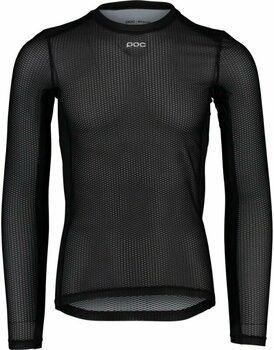 Maglietta ciclismo POC Essential Layer LS Jersey Uranium Black M - 1