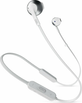 In-ear draadloze koptelefoon JBL T205BT Silver - 1