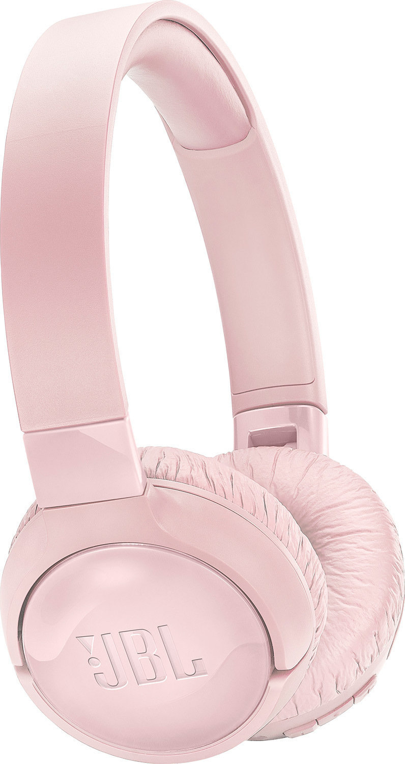 Trådlösa on-ear-hörlurar JBL Tune600BTNC Pink