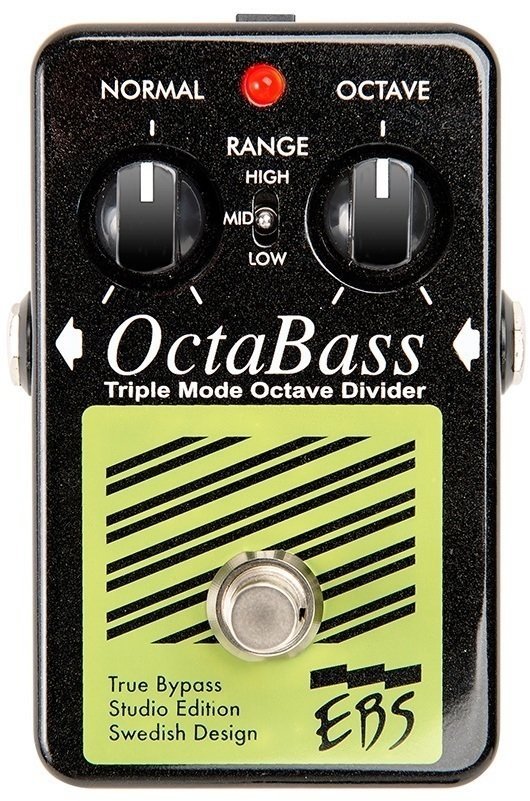 Bassguitar Effects Pedal EBS OctaBass SE