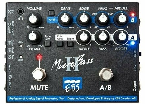 Bassguitar Effects Pedal EBS MicroBass II - 1