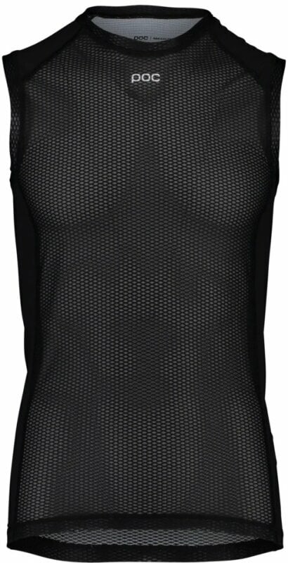 Maillot de cyclisme POC Essential Layer Vest Uranium Black L