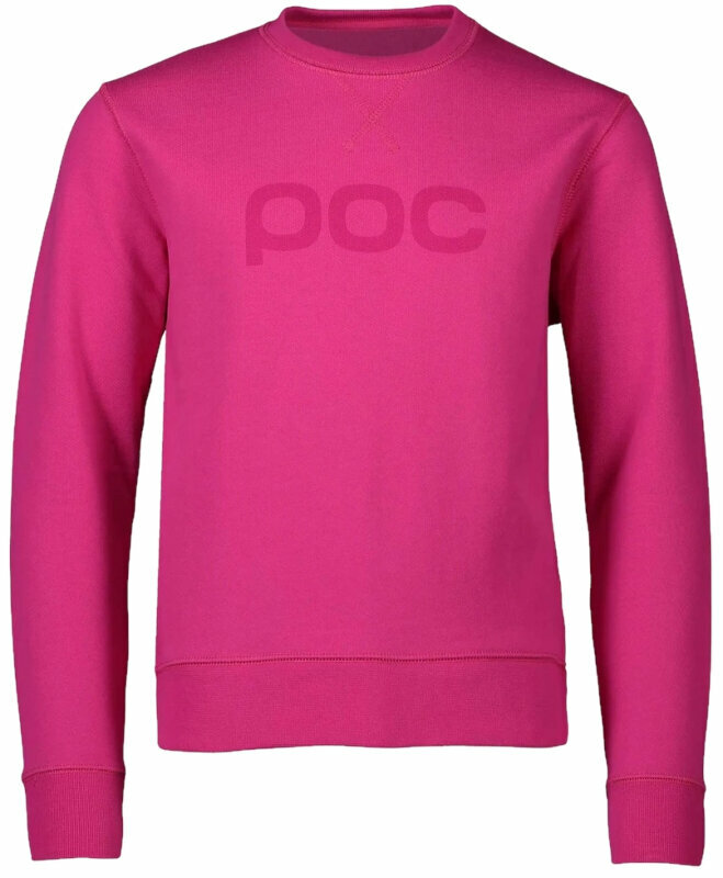 Hættetrøje til udendørs brug POC Crew Jr Rhodonite Pink 160 Hættetrøje til udendørs brug