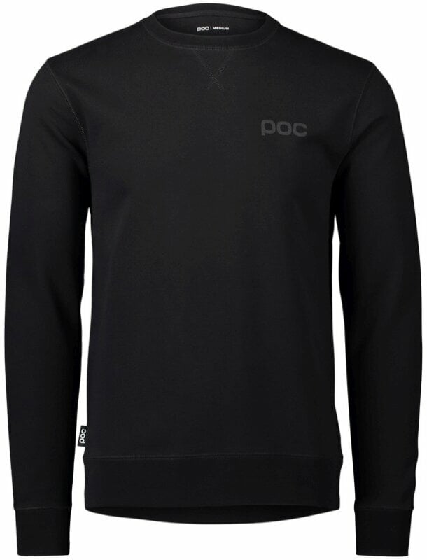 Outdoor Hoodie POC Crew Uranium Black S Outdoor Hoodie