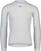 Fietsshirt POC Essential Layer LS Jersey Functioneel ondergoed Hydrogen White L