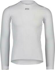 Cycling jersey POC Essential Layer LS Hydrogen White