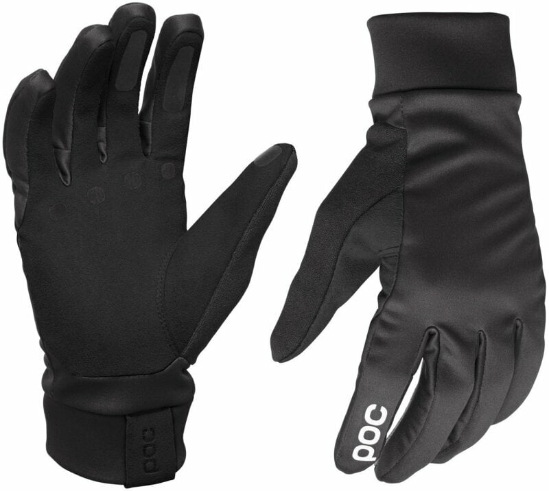 Mănuși ciclism POC Essential Softshell Uranium Black M Mănuși ciclism