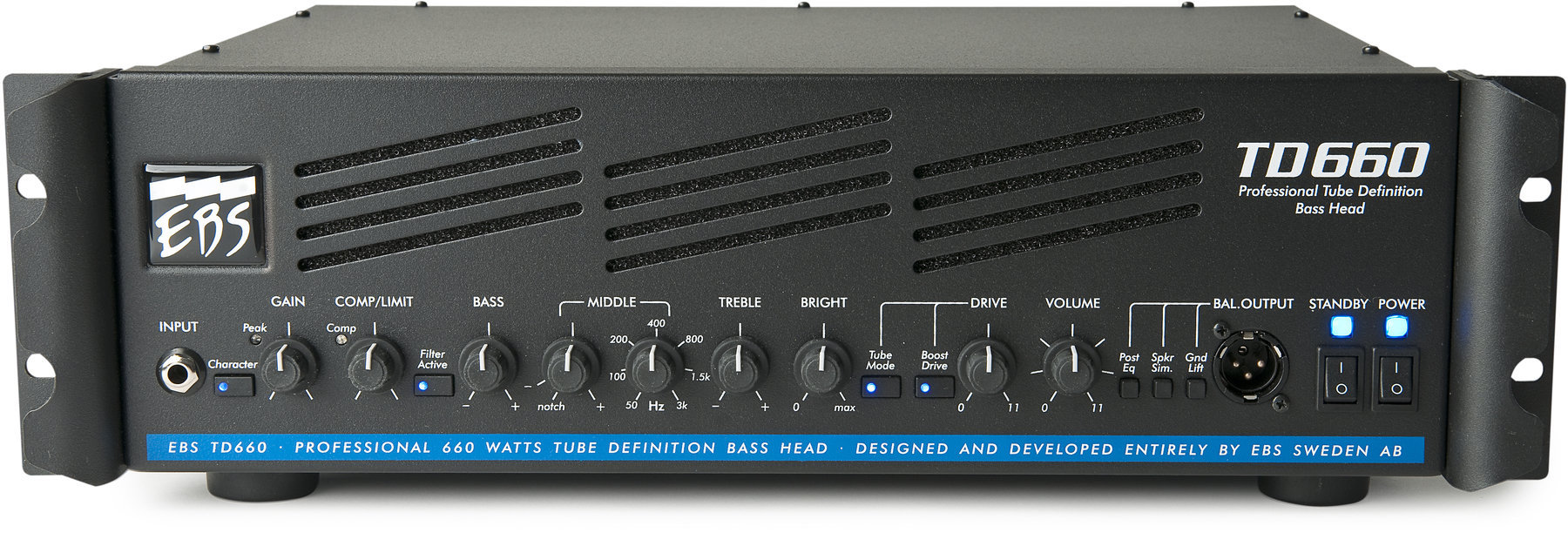 Amplificateur basse hybride EBS TD660