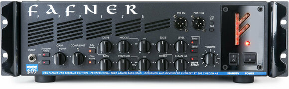 Amplificador híbrido para baixo EBS Fafner II - 1