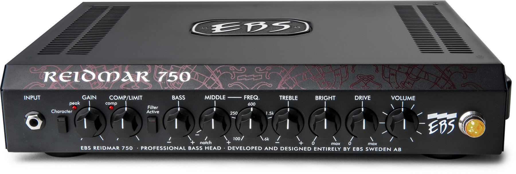 Pre-amp/Rack Amplifier EBS Reidmar 750