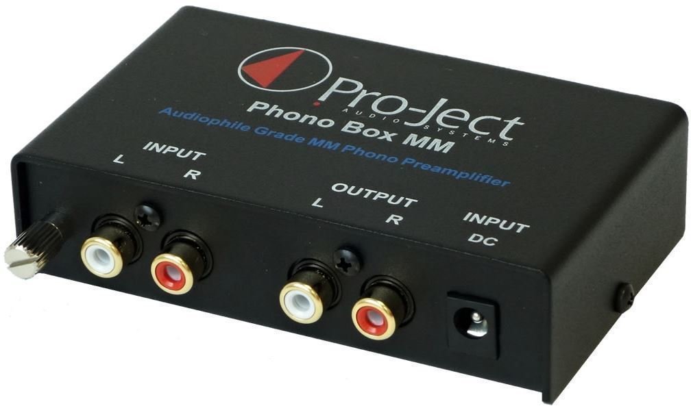 Platenspeler-voorversterker Pro-Ject Phono Box MM Zwart