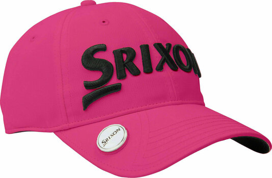 Kasket Srixon Cap Ball Marker Pink/Black 2018 - 1
