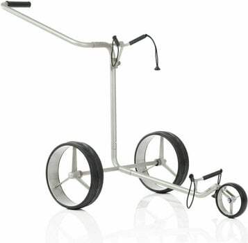Handmatige golftrolley Jucad Titan 3-Wheel Silver Handmatige golftrolley (Zo goed als nieuw) - 1