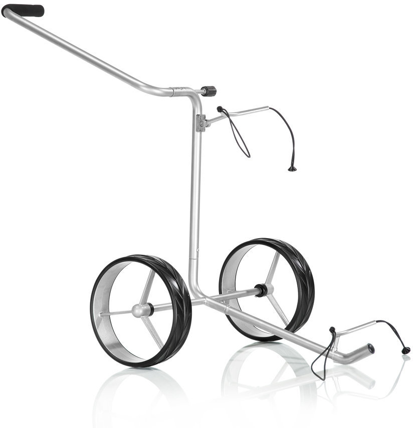 Ročni voziček za golf Jucad Edition 2-Wheel Silver Ročni voziček za golf