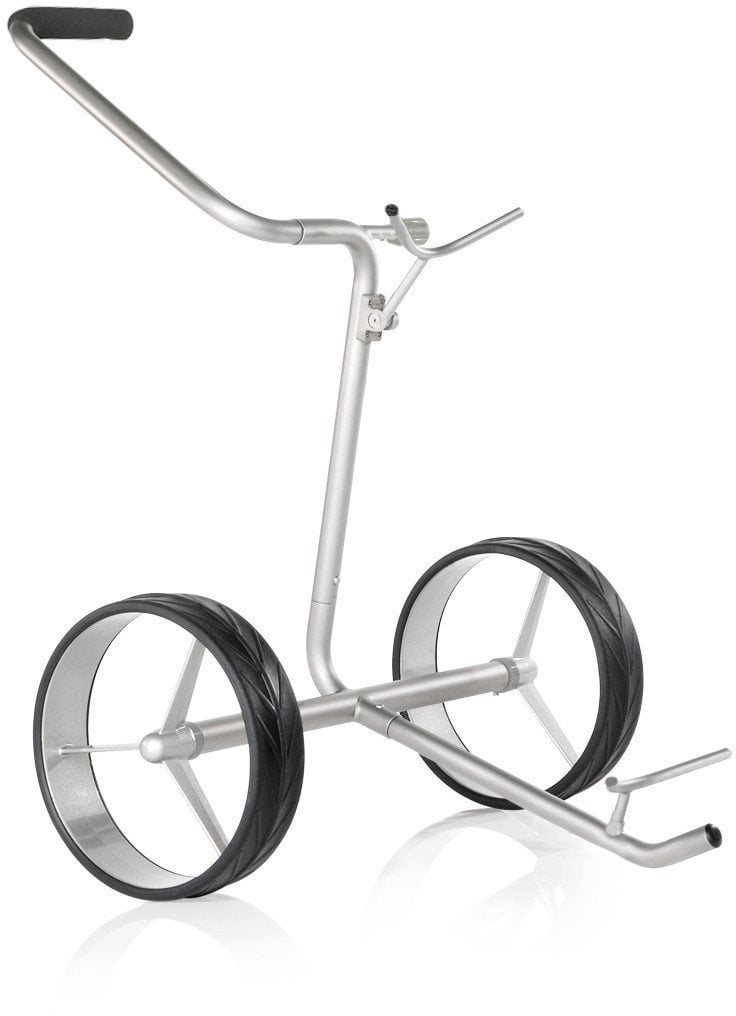 Ročni voziček za golf Jucad Junior 2-Wheel Silver Ročni voziček za golf