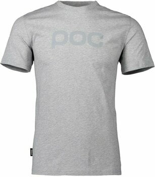 Cykeltröja POC Tee T-shirt Grey Melange M - 1