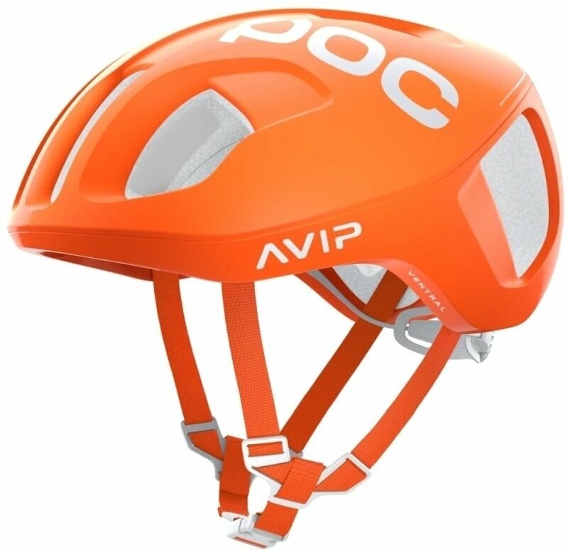 Capacete de bicicleta POC Ventral SPIN Zink Orange 50-56 Capacete de bicicleta