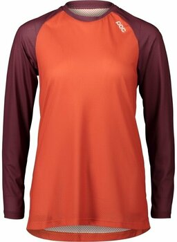 Tricou ciclism POC MTB Pure LS Jersey Tricou Propylene Red/Agate Red XS - 1