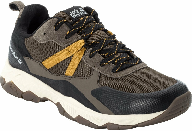 Аутдор обувки > Мъжки обувки Jack Wolfskin Мъжки обувки за трекинг Pathfinder Low Brown/Phantom 42,5