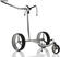 Jucad Carbon 3-Wheel Silver/Black Chariot de golf manuel