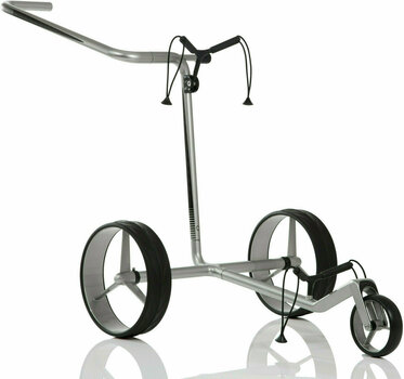 Handmatige golftrolley Jucad Carbon 3-Wheel Silver/Black Handmatige golftrolley - 1