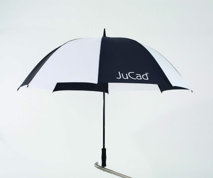 Parasol Jucad Golf Umbrella Black-White - 1