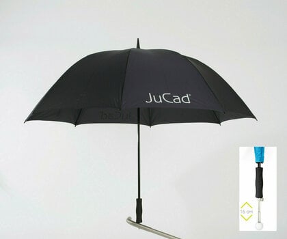 Dežniki Jucad Telescopic Umbrella Black - 1