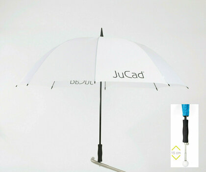 Parasol Jucad Telescopic Umbrella White - 1