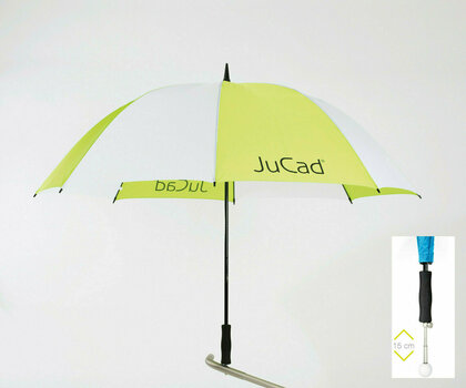 Umbrella Jucad Telescopic Umbrella Green-White - 1