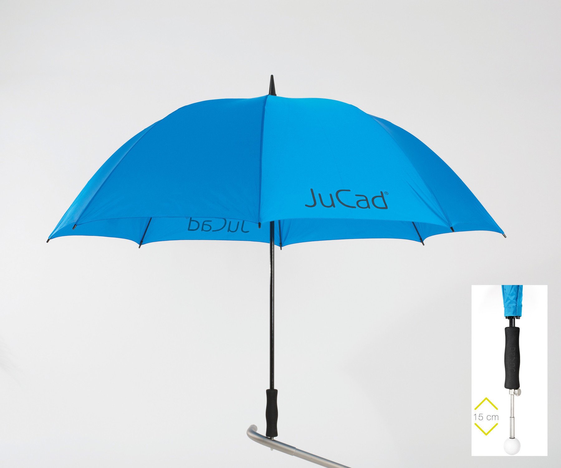 Чадър Jucad Telescopic Umbrella Blue