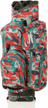 Golfbag Jucad Aquastop Camouflage/Red Golfbag - 1