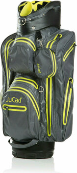 Golf torba Cart Bag Jucad Aquastop Siva-Rumena Golf torba Cart Bag - 1