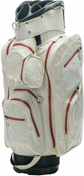 Golfbag Jucad Aquastop Beige/Red Golfbag - 1