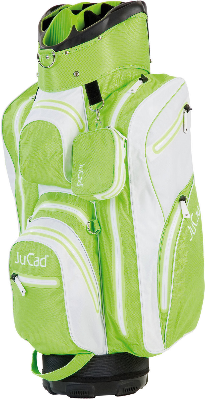 Golfbag Jucad Aquastop White/Green Golfbag