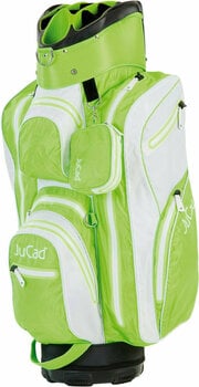 Golf torba Cart Bag Jucad Aquastop White/Green Golf torba Cart Bag - 1