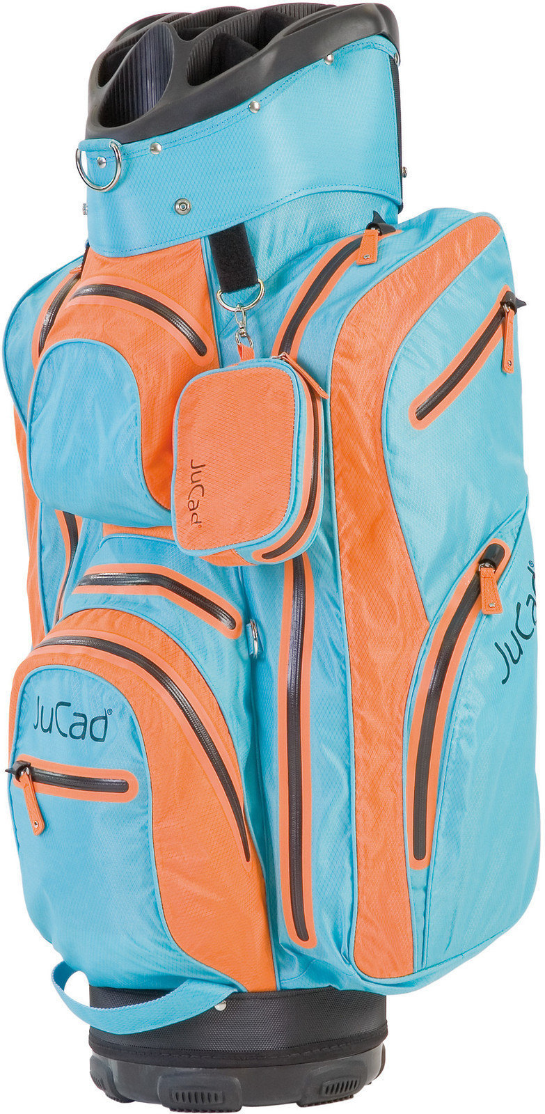 Golfbag Jucad Aquastop GT Orange/Blue Golfbag