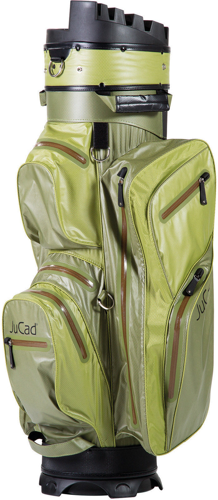 Golf torba Cart Bag Jucad Manager Dry Olive Green Golf torba Cart Bag